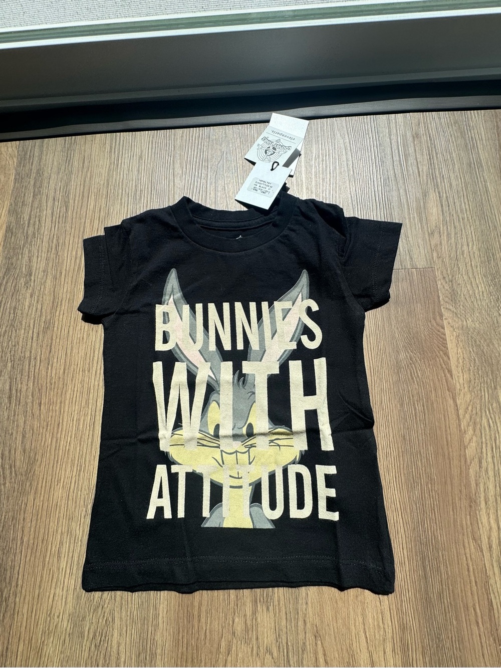 Looney Tunes Bunnies With Attitude' Graphic Tee size 4 NWT